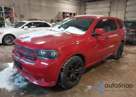 2013 Dodge Durango R/T из США, поврежденный, VIN 1C4SDJCT8DC700667